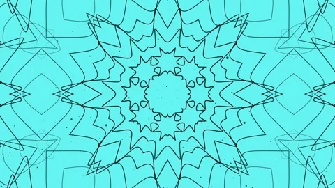 Light kaleidoscope overlay Stock Footage 301363504