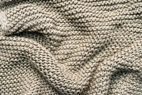 Light knitted background Stock Photos