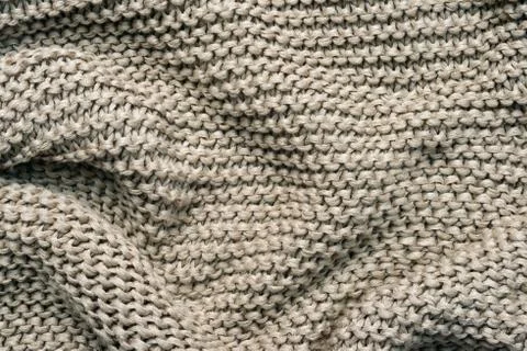 Light knitted background Stock Photos