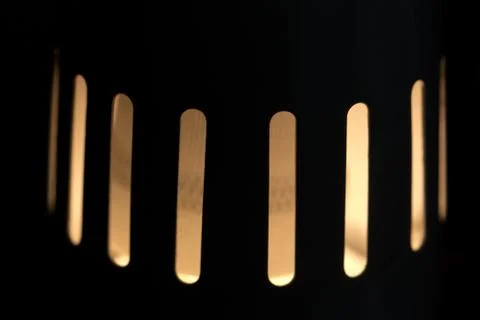 Light in the lamp Stock Photos