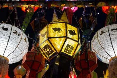 Light of lamp Stock Photos