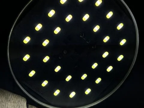 The light of the lamp Stock Photos