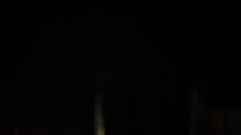 Light Up Lantern at Night Video stock 112946759