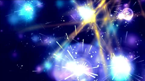 Light &amp; Laser Show. Blue Stock Footage 46291814