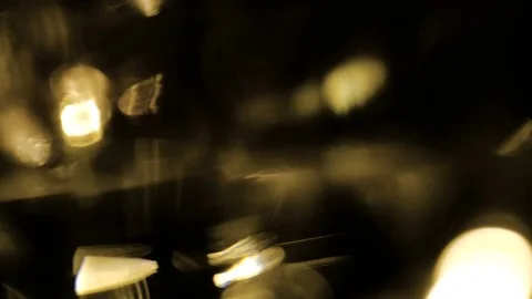 Light leak in 4K quality on dark background with.Real lens flare Stock Footage 83242329