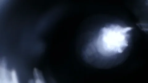 Light leak in 4K quality on dark background with.Real lens flare Stock Footage 88723076