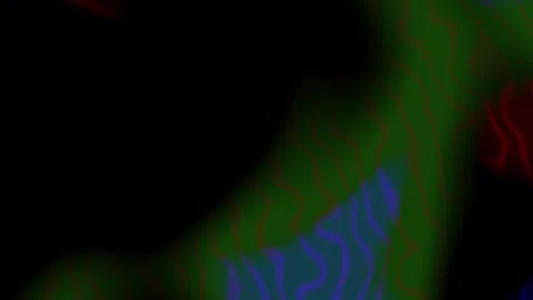 Light leak effect blue brown green stripes. Stock Footage 327630305