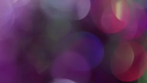 Light leak, full screen colorful bokeh reflection, glowing neon lights 스톡 동영상 318074657
