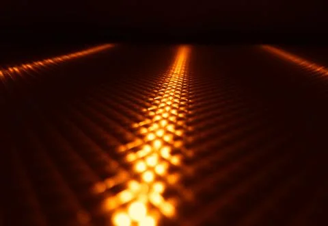 Light leak on low angled surface abstract backgrounds Foto stock