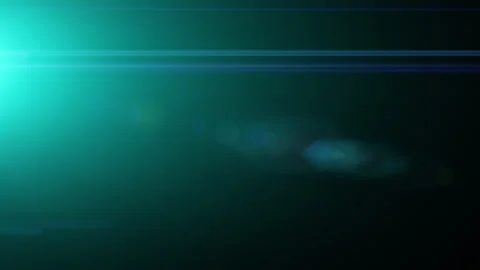 Light Leak Master Prime Lens Flares Glowing Aside isolated on a black background Stock Footage 153087555