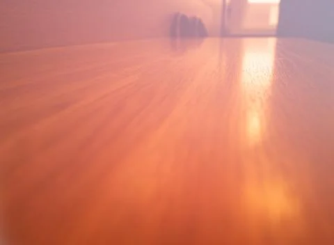 Light leak on office table backdrop Foto stock