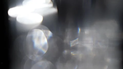 Light leak, white, Crystal, bokeh, dazzling light, Stock Footage 320322912