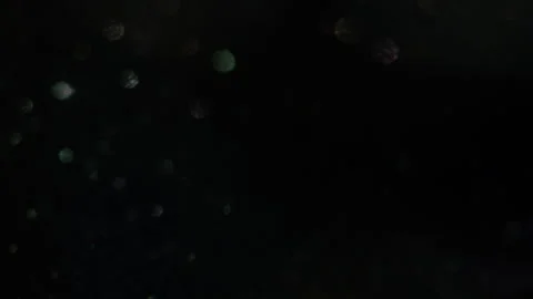 Light leaks, bokeh, black background, Small, dim, left side, Видео 320638852