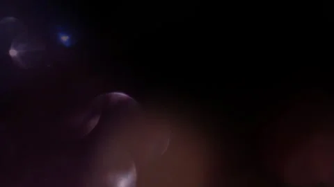 Light leaks, bokeh, black background, Purple, light spot, Видео 320640166