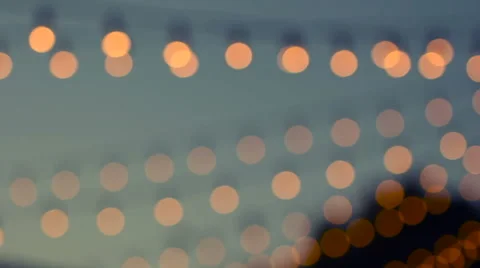 Light Leaks, bulbs, fair Stock Footage 68030775