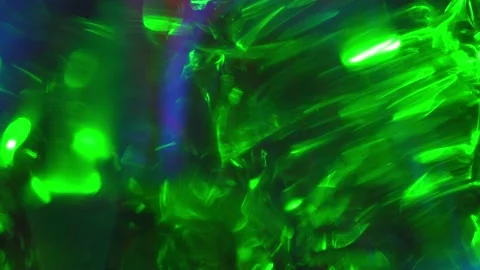 Light leaks effect background abstract animation. Green and neon blue lights 库存影片 229374835