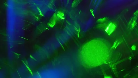 Light leaks effect background abstract animation. Green neon blue and purple 스톡 동영상 233652397