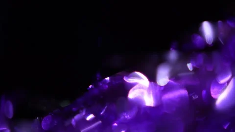 Light leaks in the form of bright blue bokeh on the right Stock Footage 315539716