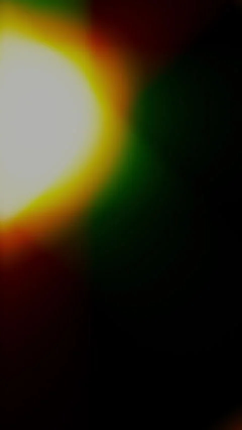 Light Leaks loop vintage overlay film burn effect - vertical for social media Stock Footage 248148886