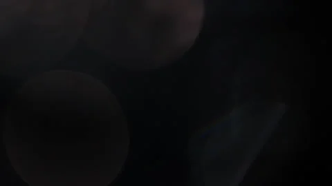 Light leaks, Medium light leak, full screen, bokeh, black background, Stock-Footage 320635483