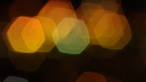 LIGHT LEAKS NIGHT ORANGE GREEN Stock Footage 90136117