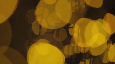 Light leaks yellow spots. Movement of the camera. Video stock 84148238