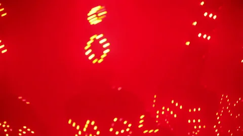 Light LED Show at The Laser Show Vídeo Stock 57365224