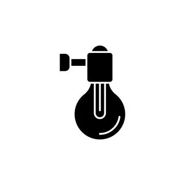 Light, light bulb icon. Simple lightening icons for ui and ux, website or mobile Illustrazione stock