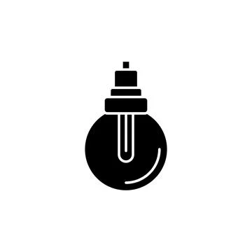 Light, light bulb icon. Simple lightening icons for ui and ux, website or mobile Illustrazione stock