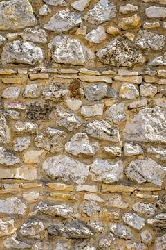Light limestone with interesting texture visible. background Foto stock