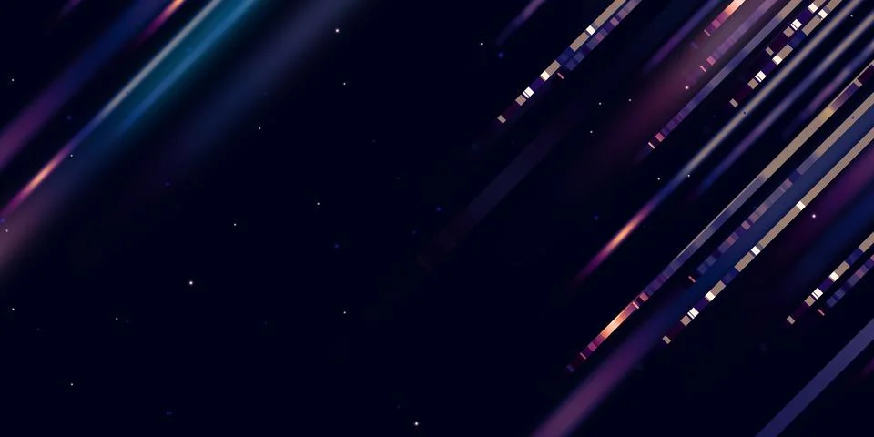 Light line fast motion glow led line motion technology background 3d illust.. Stock Illustration