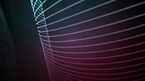 Light Lines Blue Red Stock Footage 21226043