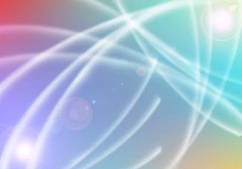 Light lines colorful Stock Illustration