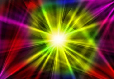 Light lines colorful Stock Illustration