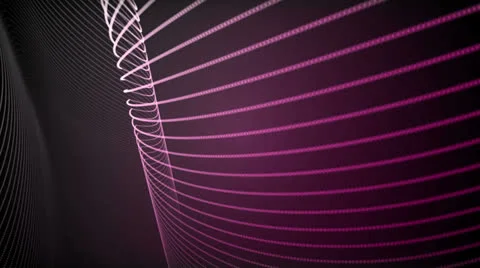 Light Lines Pink Stock Footage 25976889