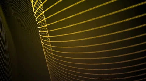 Light Lines Yellow Stock Footage 25979625