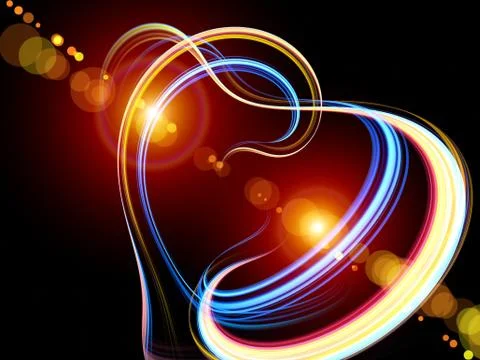 Light loop Illustrazione stock