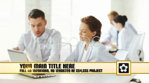 Light Lower Third Стоковые After Effects