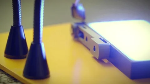 Light malfunctioning Stock Footage 205354634