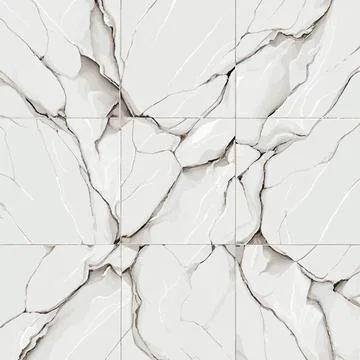 Light marble tile texture, pattern background - Vector Stock Illustration