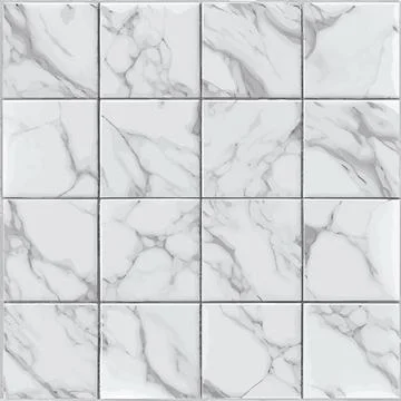 Light marble tile texture, pattern background - Vector Stock Illustration