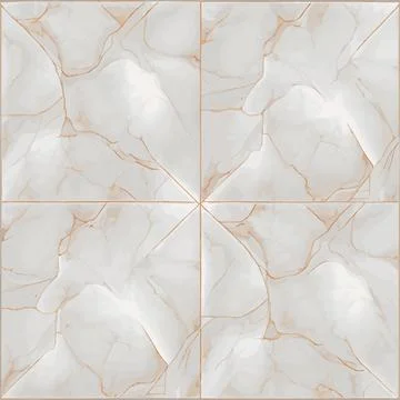Light marble tile texture, pattern background - Vector Illustrazione stock