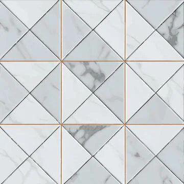 Light marble tile texture, pattern background - Vector Stock Illustration