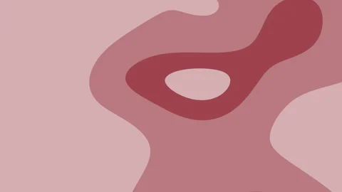 Light Maroon Gradient Background with Organic Shapes for Elegant Visual Appeal Stock Footage 281087817