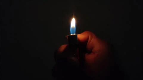 Light a match in the dark of night 스톡 동영상 253835477