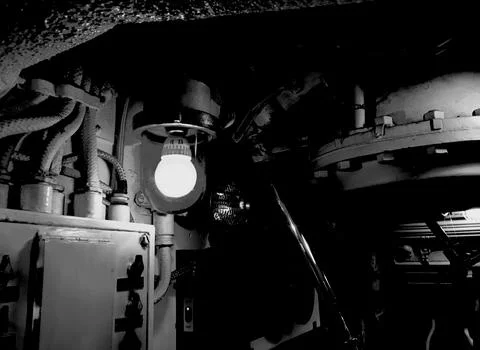 Light in Mechanical Room Stock Photos
