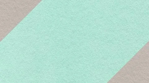 Light mint paper texture background with beige corners and copy space for ban Stock Photos