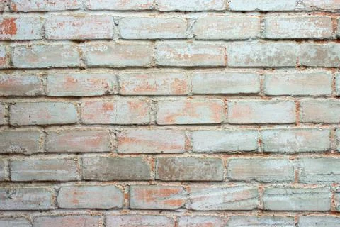 Light misty brick wall, background, texture Foto stock