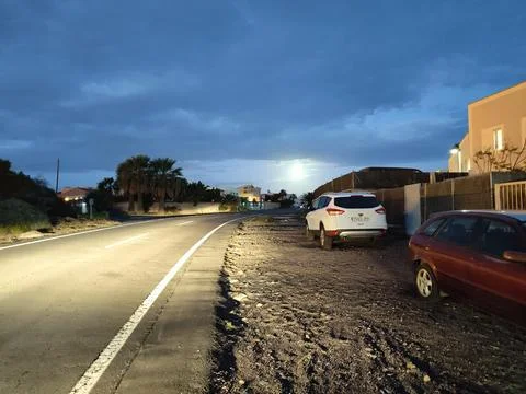 Light of the moon Foto stock