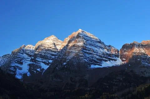 Light on mountain Stock Photos